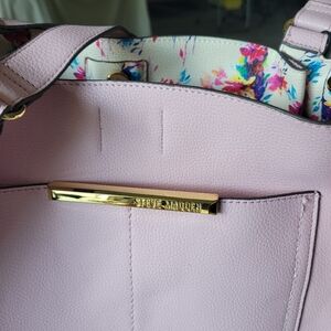 Steve Madden Lavender Tote Bag